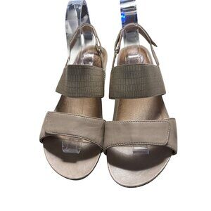 Abeo B.I.O. System Shannon Taupe Cobblestone Sandals Size 9N Neutral Arch